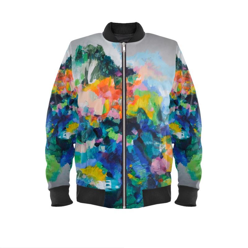 Esther O'Kelly Bomber Jacket - The Sea