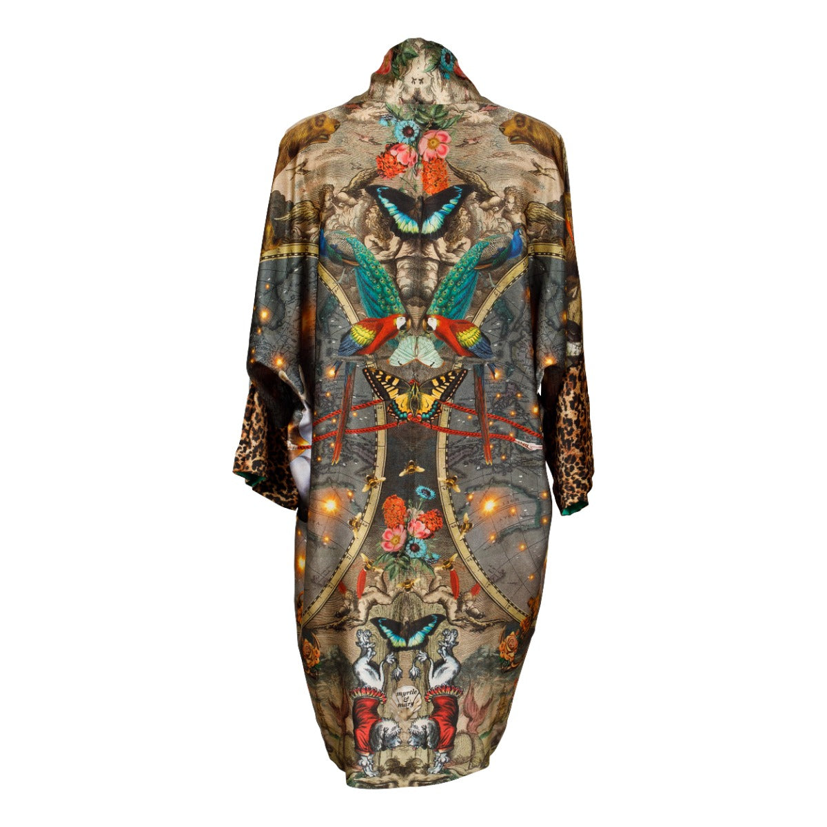 Paradise Cirque Silk Kimono