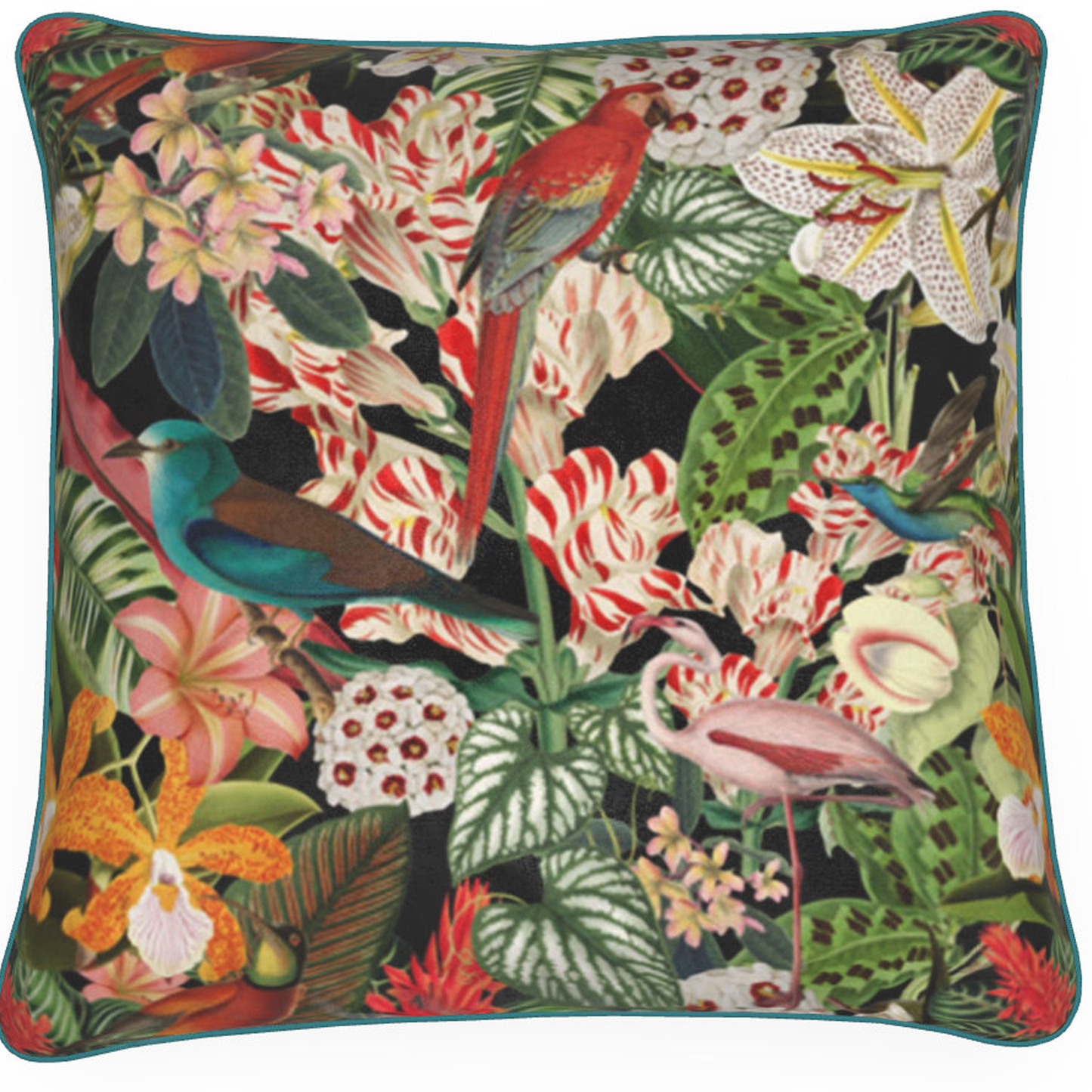 Tropical Bomb - Luxury Velvet Cushion 50cm