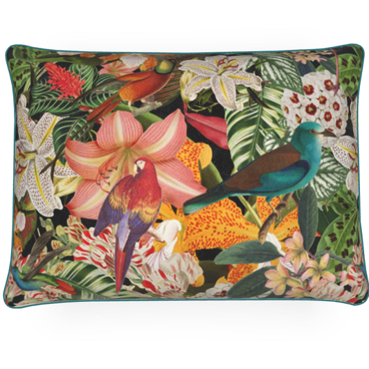 Tropical Bomb - Luxury Velvet Cushion 50x30cm