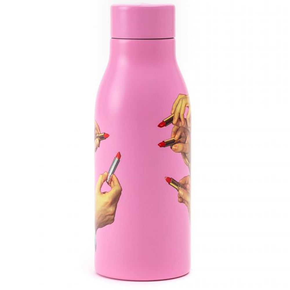 Seletti Toiletpaper Lipstick Pink Thermal Bottle