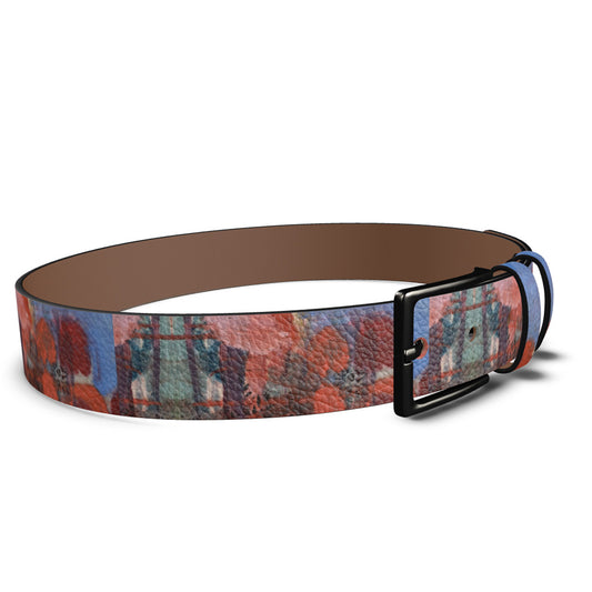 Karen Daye Hutchinson Leather Belt - Red