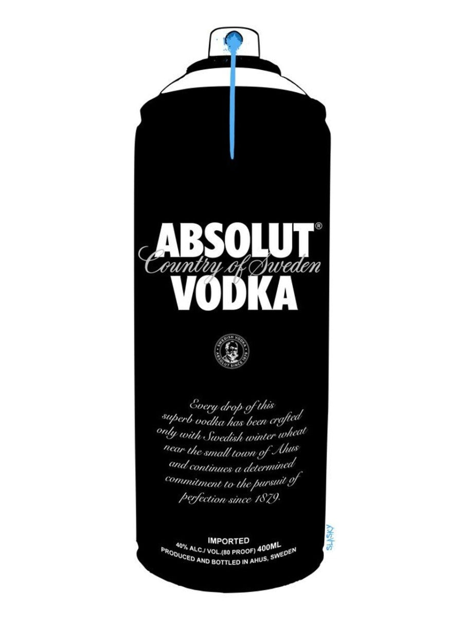 Artist Slasky - Absolut Spray Can Limited Edition Print