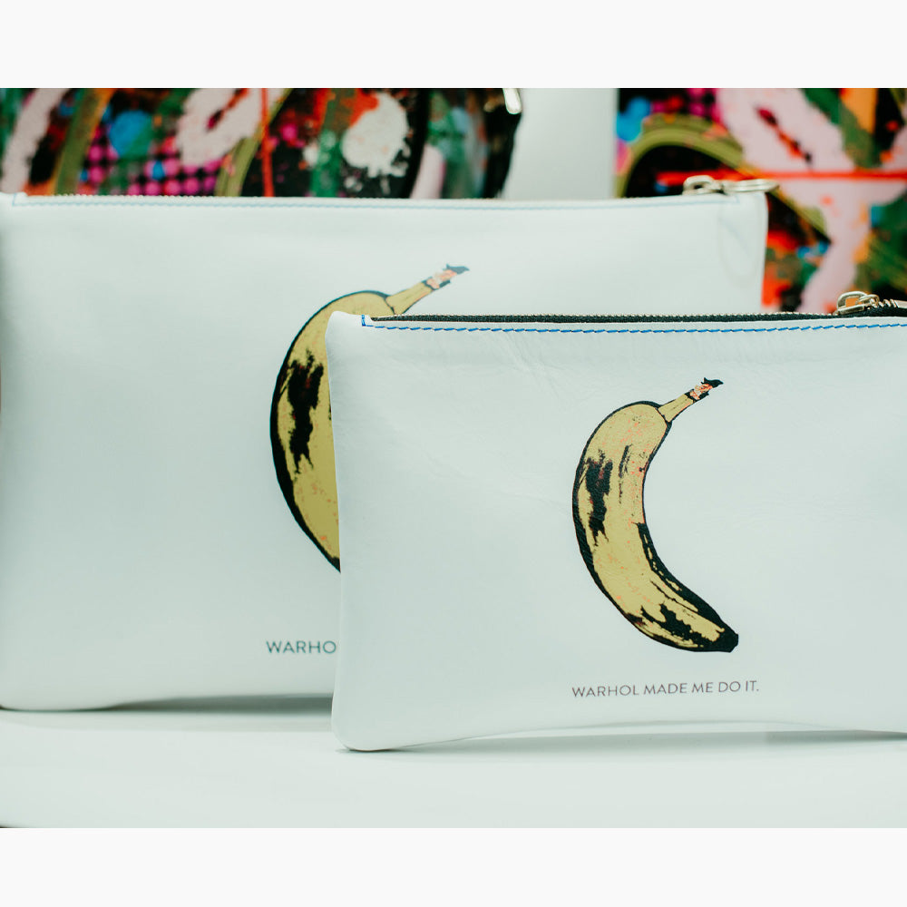 Warhol Made Me Do It Clutch Handbag