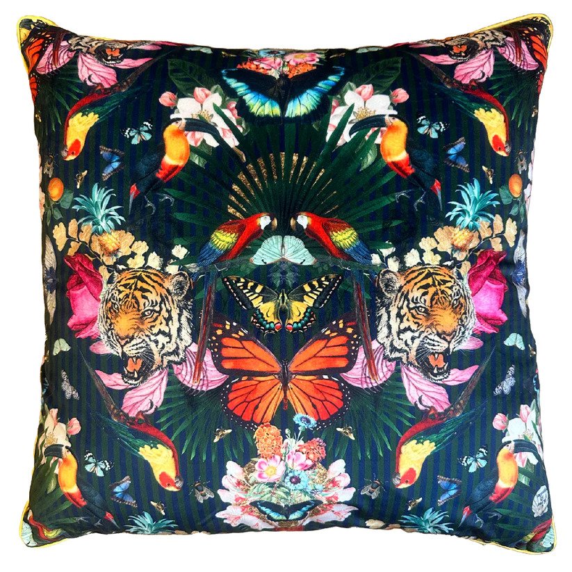 Paradise Lost "Night" - luxury velvet cushion 50cm