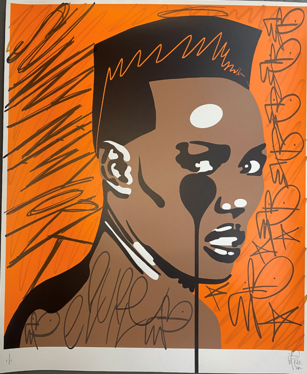 Pure Evil - Handfinished Grace Jones Screen Print - Sunny New York?