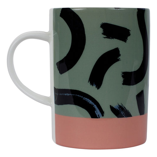 Art Loves Squiggle Tall Coffee Mug