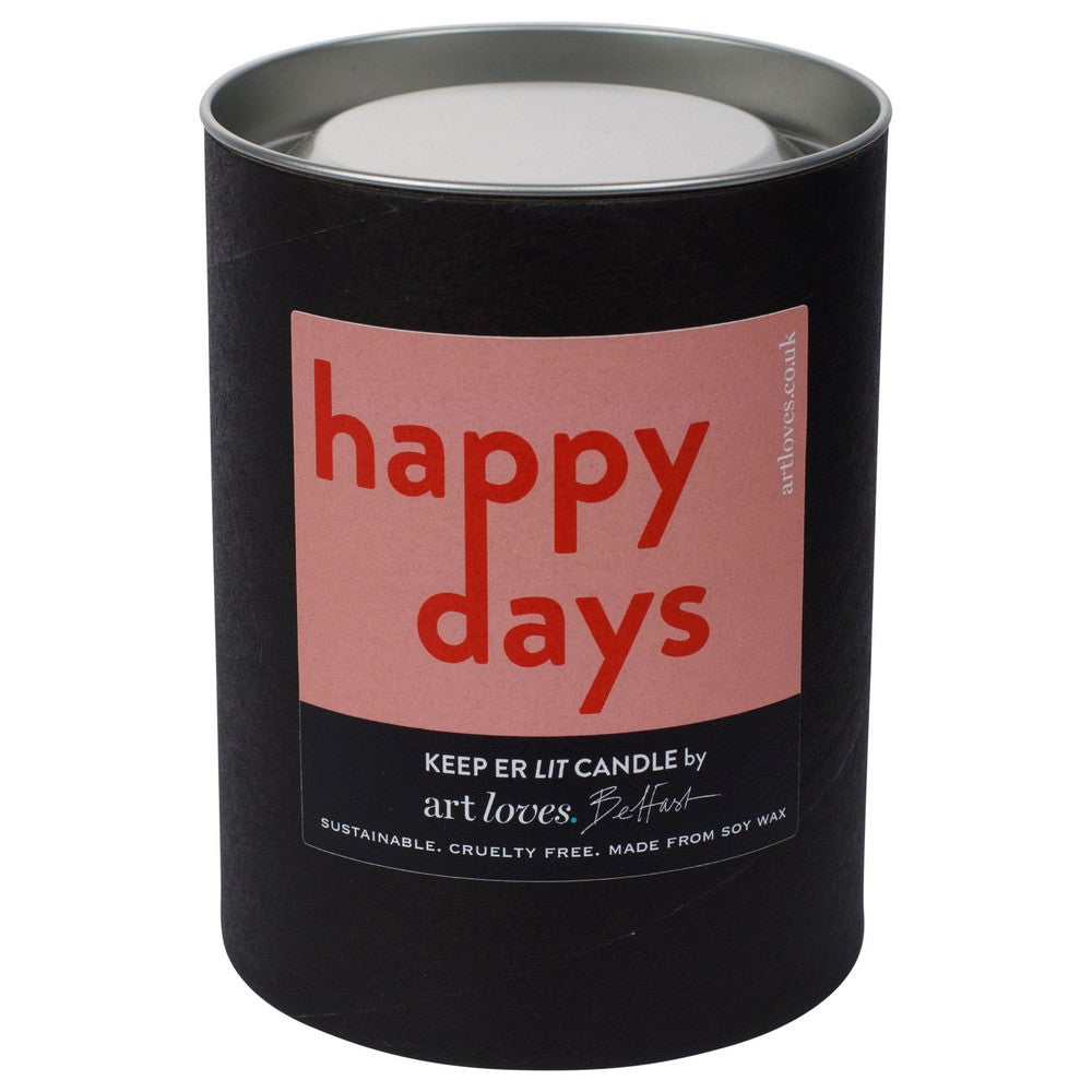 Happy Days Candle