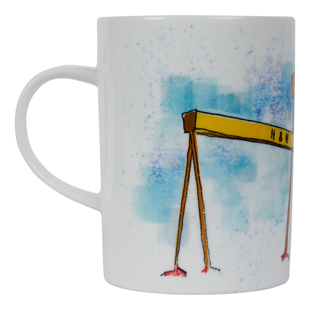 Harland and Wolf Tall Bone China Mug