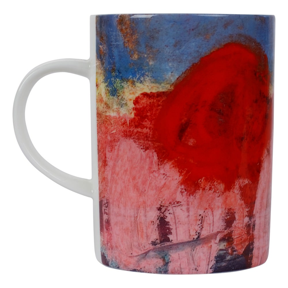 Karen Daye Hutchinson Tall Coffee Mug - Red