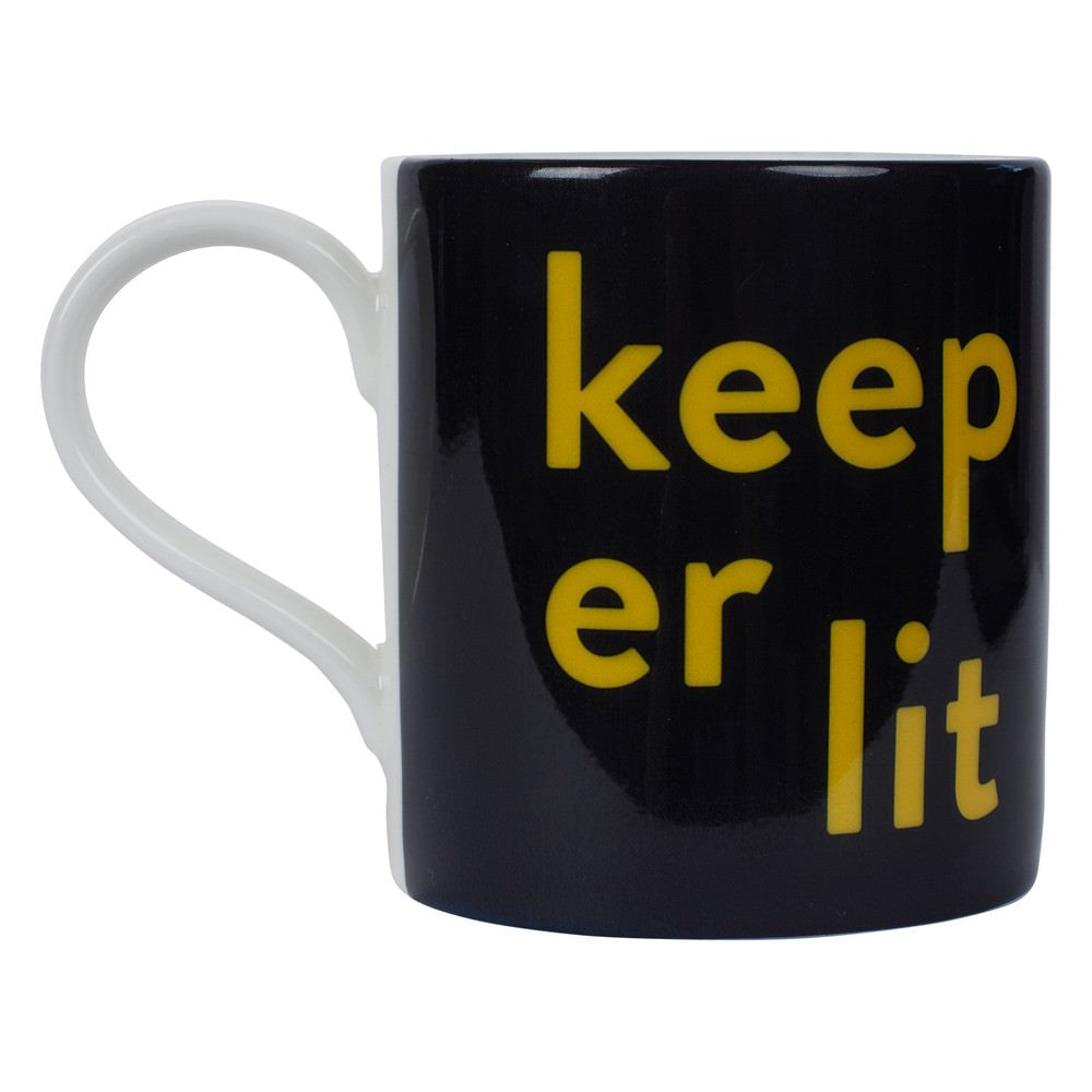 Keep Er Lit Bone China Mug