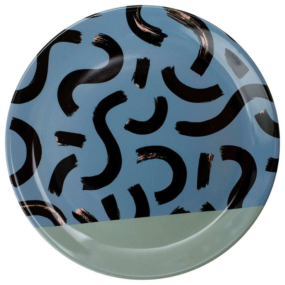 Art Loves Squiggle Bone China Plate