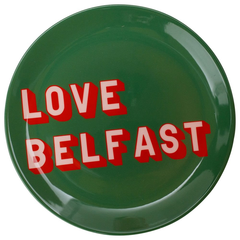 Love Belfast Bone China Plate